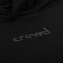 Black Essential Oversized Hoodie - Crewd